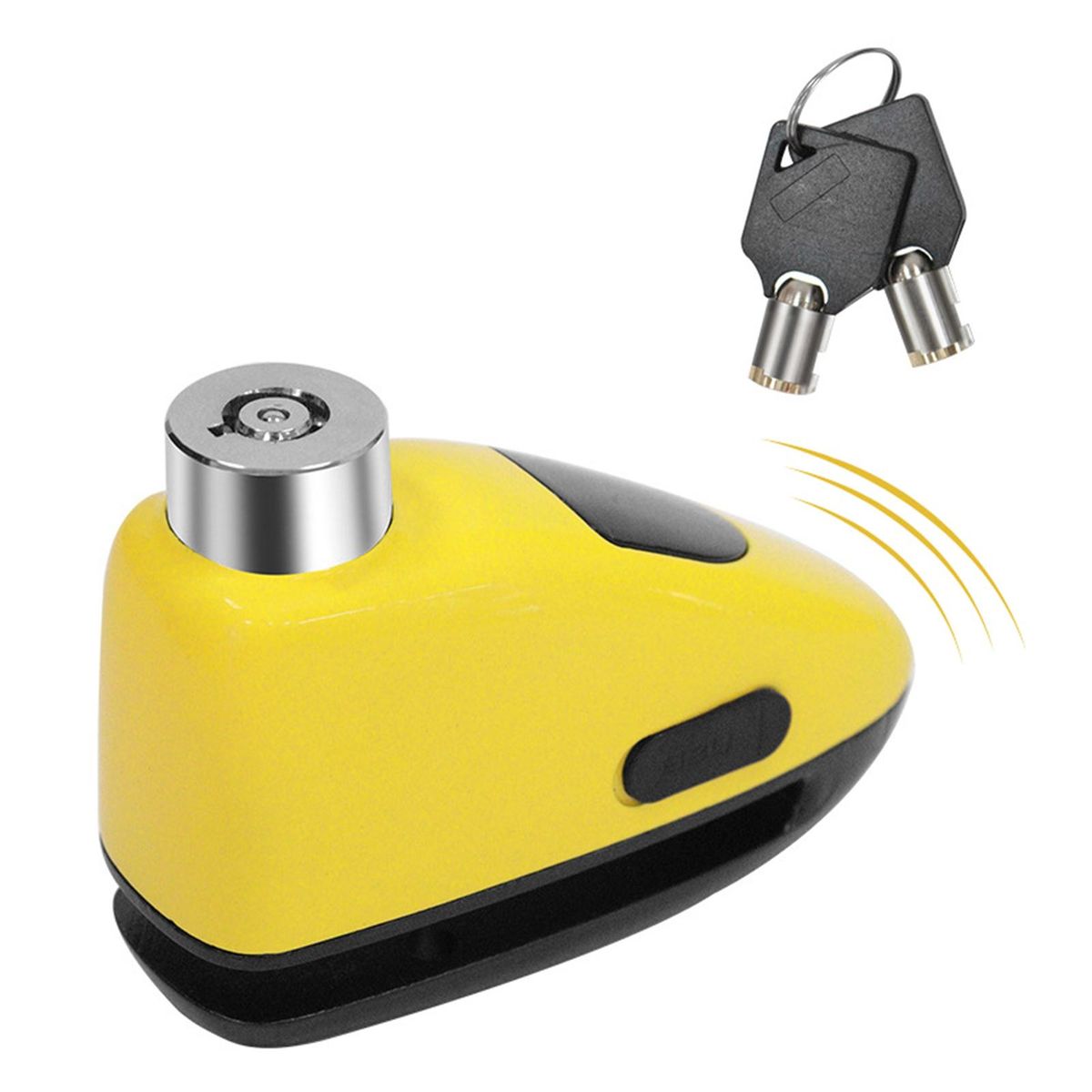Bicycle Disc Brake Alarm Lock Waterproof Anti-theft Security Wheel Disc Lock