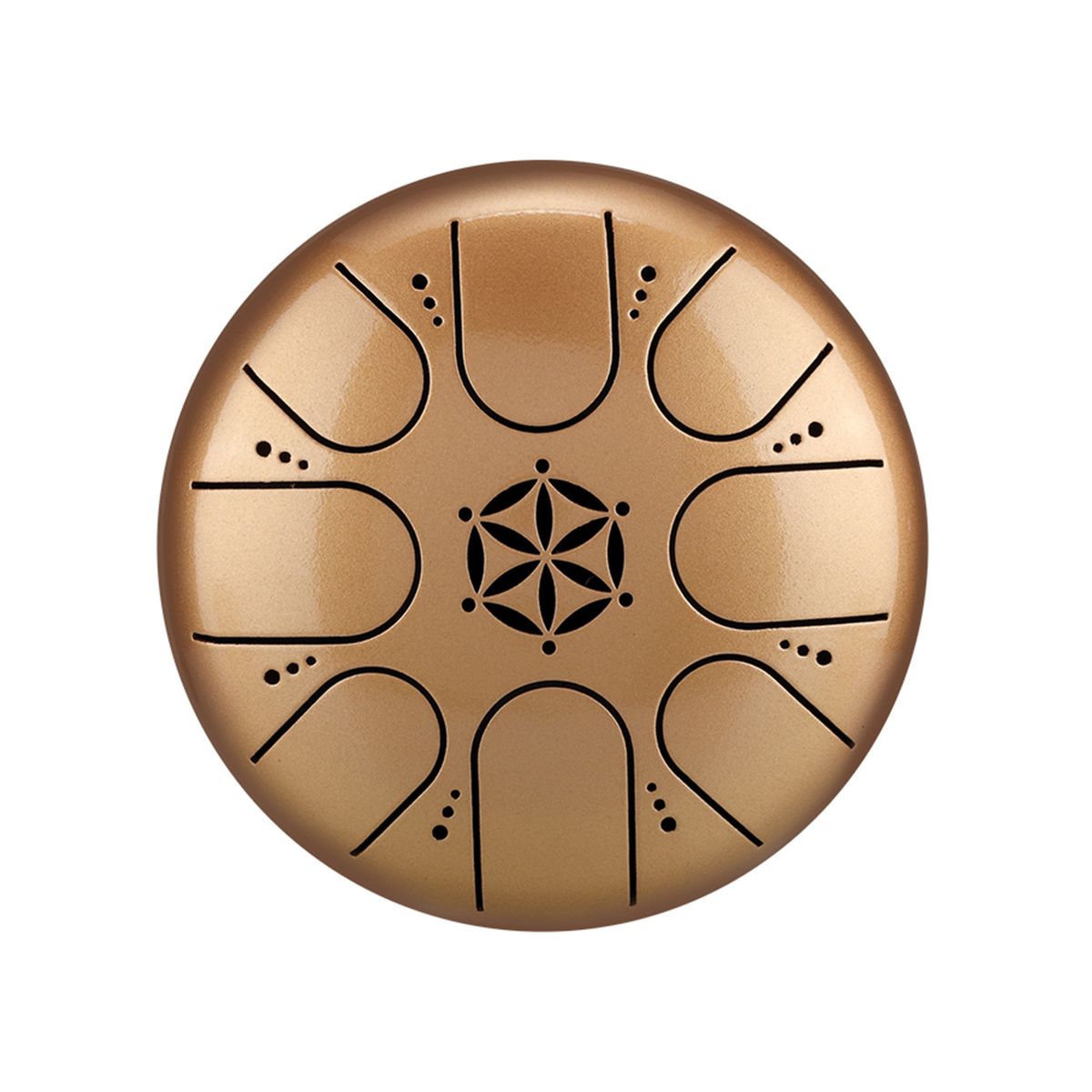 5 Inch Steel Tongue Drum 8 Notes Handpan Drum With Drum