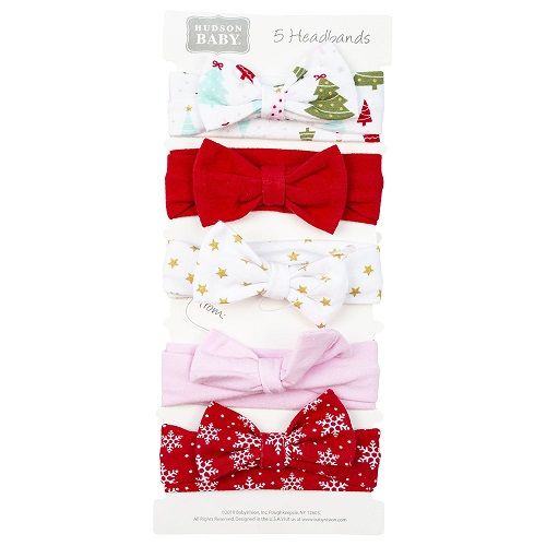 Colourful Baby HeadBands - 5 Pack