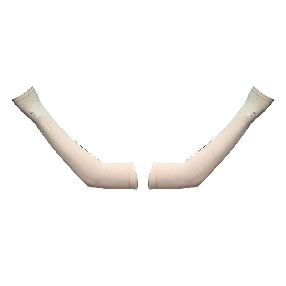 1 Pair Sleeve Wrap Fingerless Sweat Absorption Skin Color