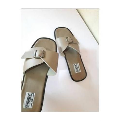 Female Flat Suede Ladies Leather Pam Palm Women Slippers