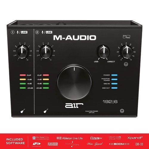 AIR 192-6 - 2-In 2-Out USB Audio / MIDI Interface.