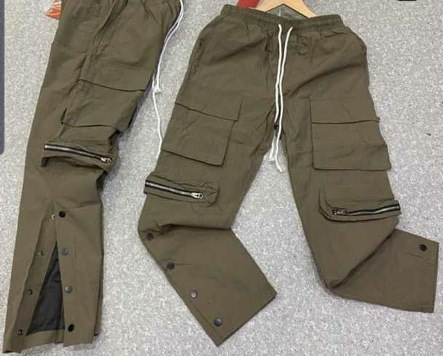 Green Cargo Combat Jogger For Men And Women