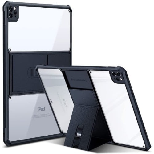 Xundd Shockproof Clear Case With Leather Magnetic Stand Case For Ipad Pro 12.9 Inch - 2021-22