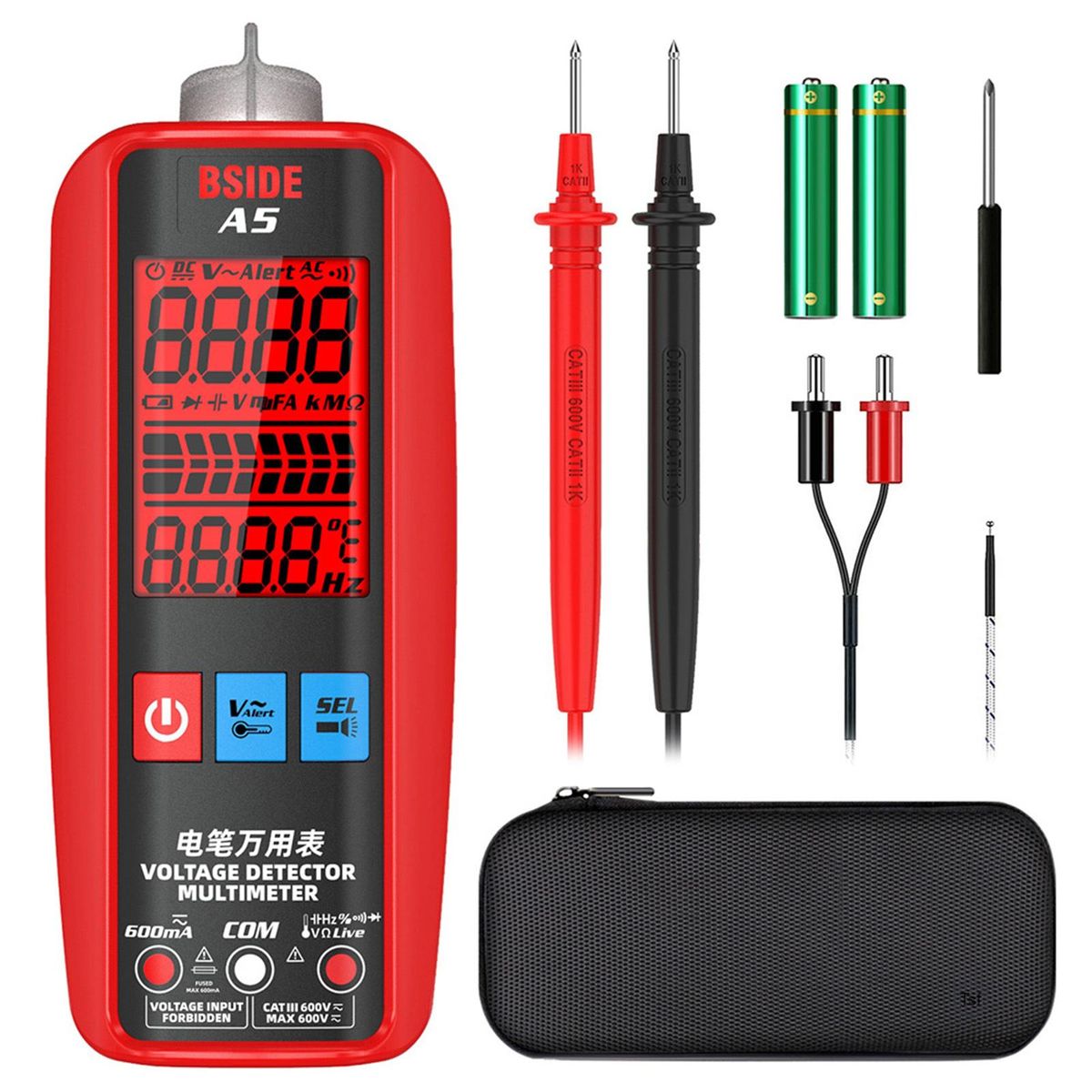 A5 Smart Digital Multimeter Fully Automatic Anti-Burn