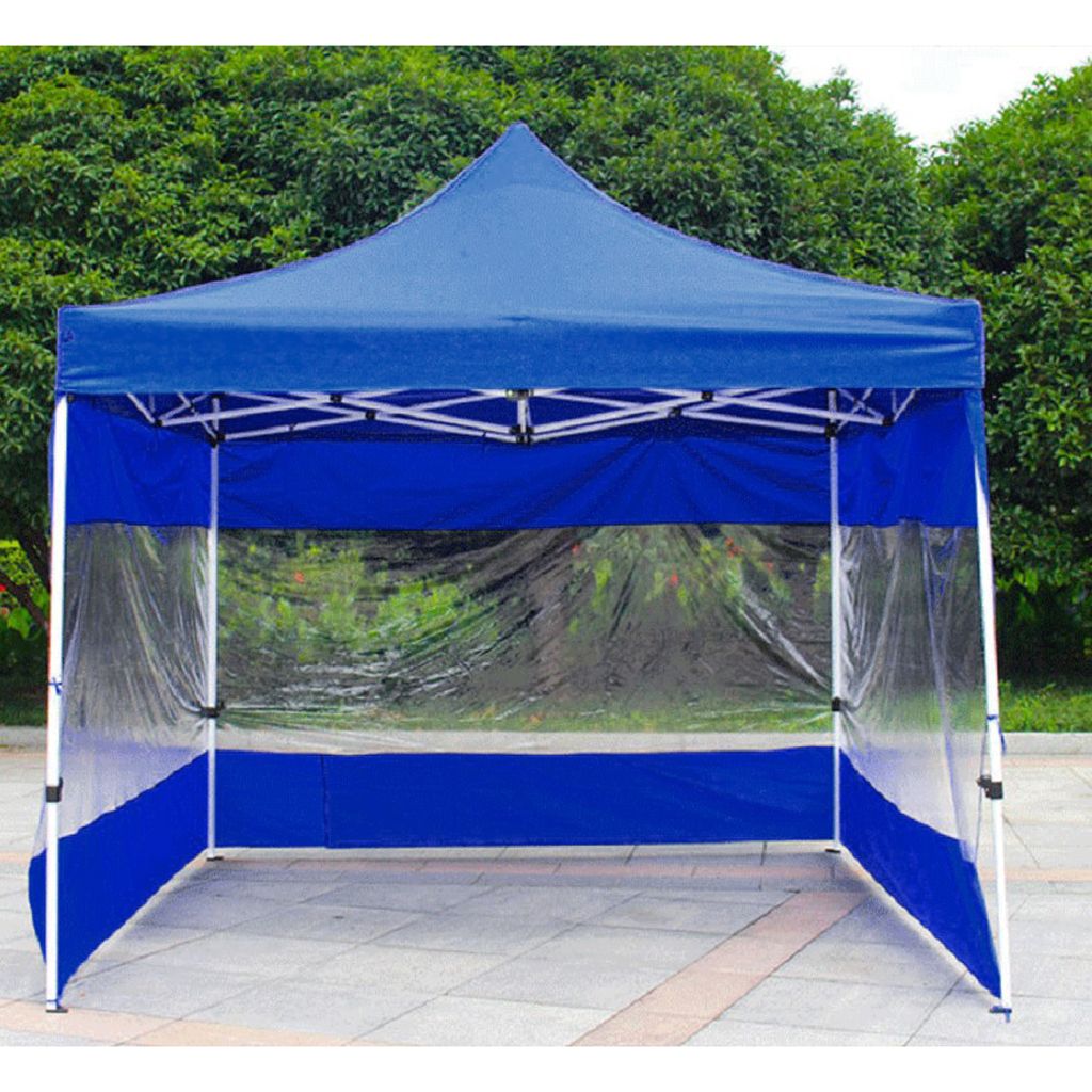 Side Wall For Straight Leg Instant Canopy Blue B 190x570cm