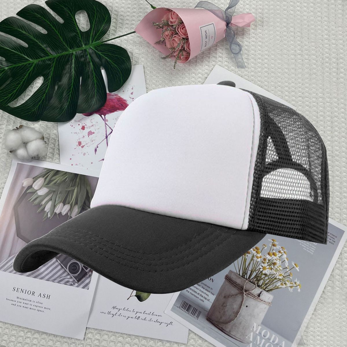 SUPERIOR UNISEX PLAIN FACE CAP DESIGNER
