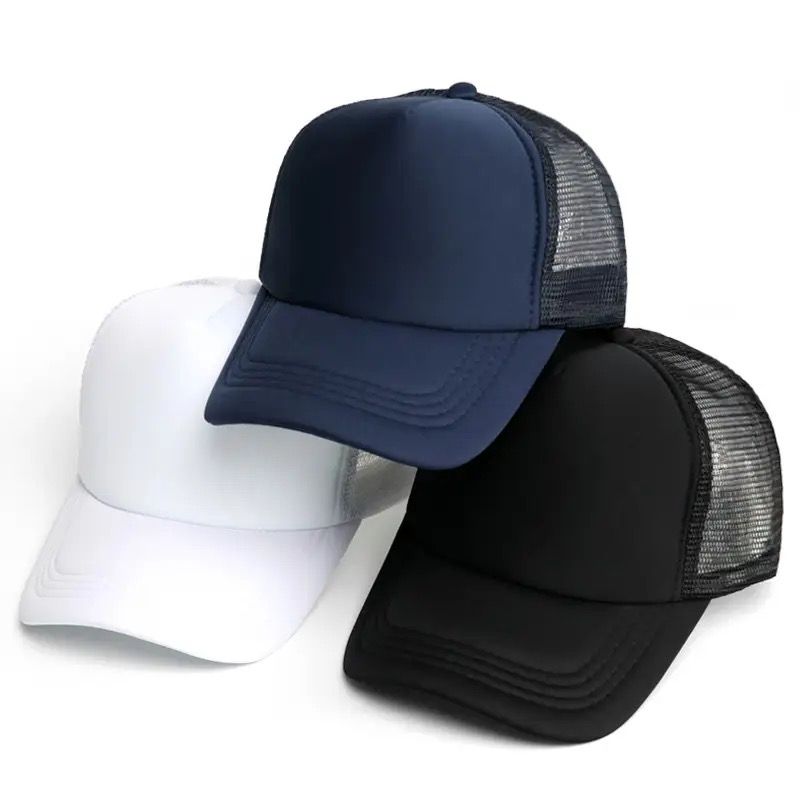 3 Set SUPERIOR UNISEX PLAIN FACE CAP DESIGNER