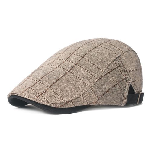 Cotton Adjustable Newsboy Caps Casual Beret Cap Unisex