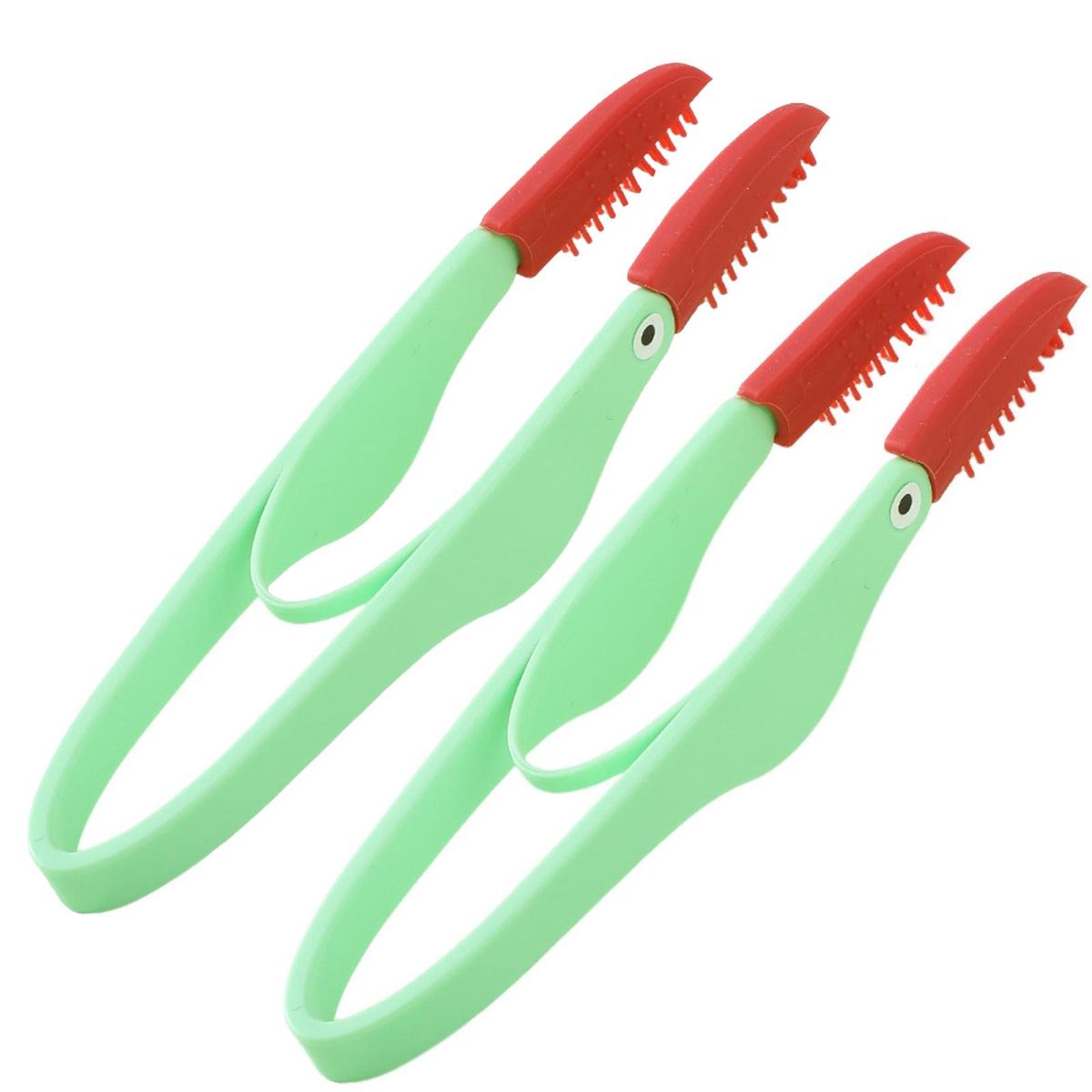 Cat Tear Stain Brush Furry Friends Eye Grooming Set Gentle for Cats Green