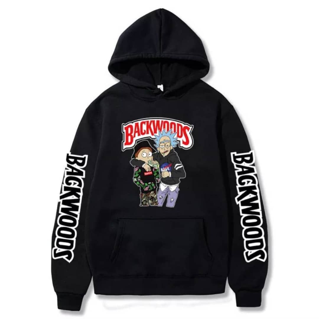 Rick And Morty Backwoods Trendy Hoodie