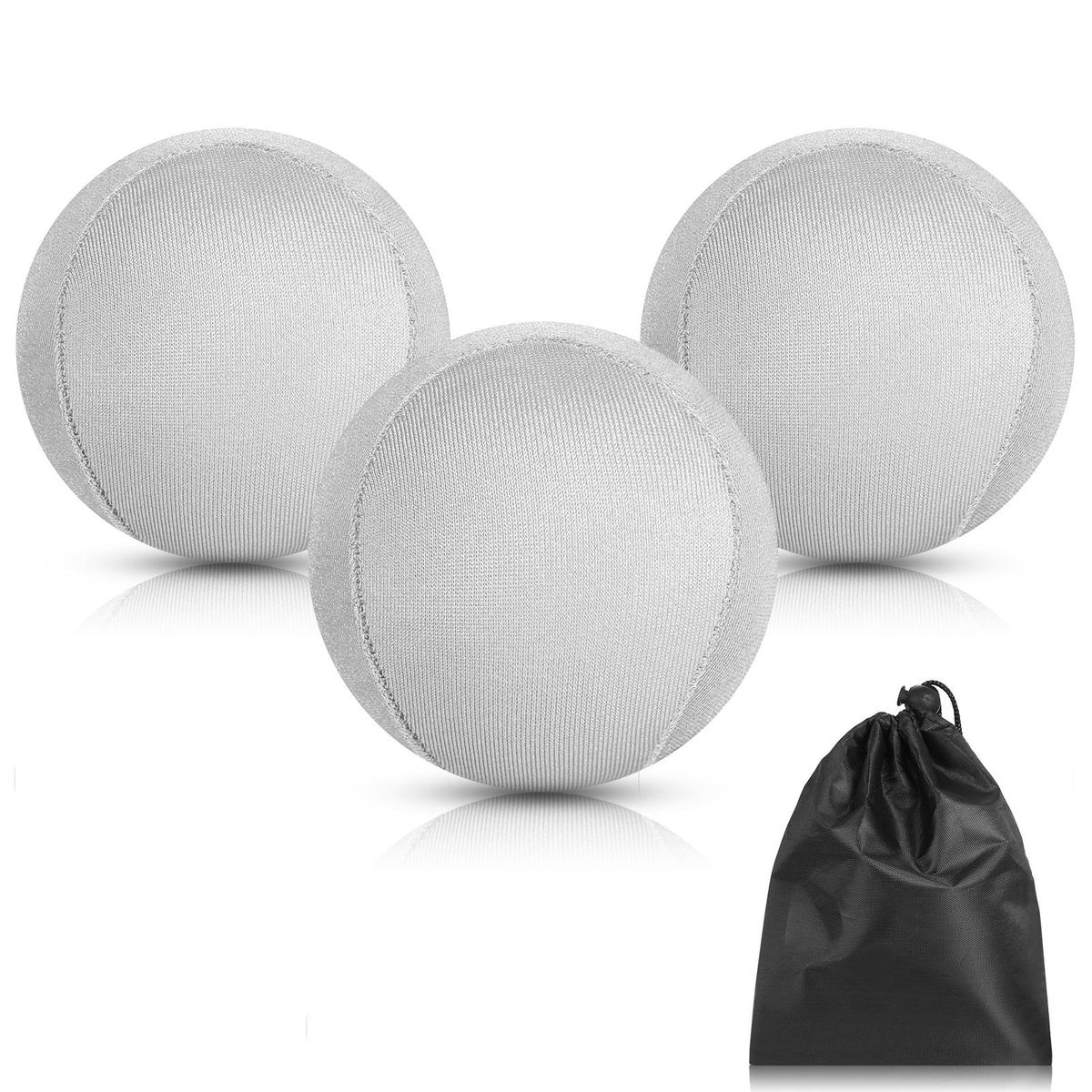 3pcs Hand Trainer Balls Finger Trainer Ball for Stress Relief Strength Training