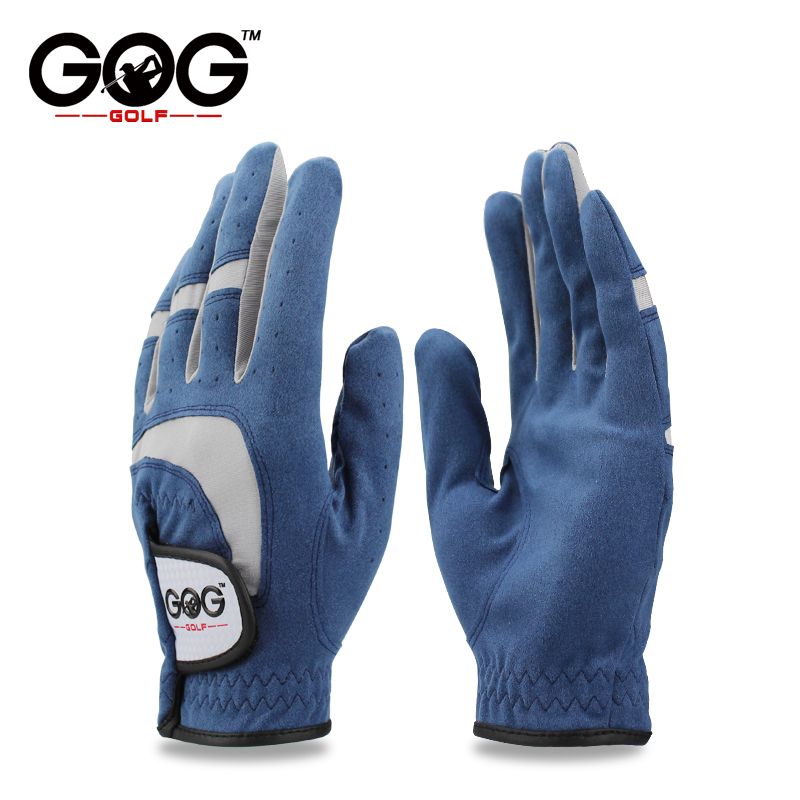 Gog 1pcs Golf Gloves Fabric Blue Glove Left Right Hand For