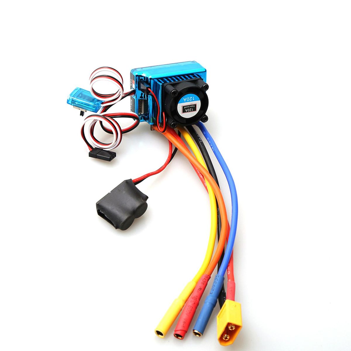 120A Sensored Brushless ESC Electric Speed Controller with BEC XT60 Connector for RC Car Boat