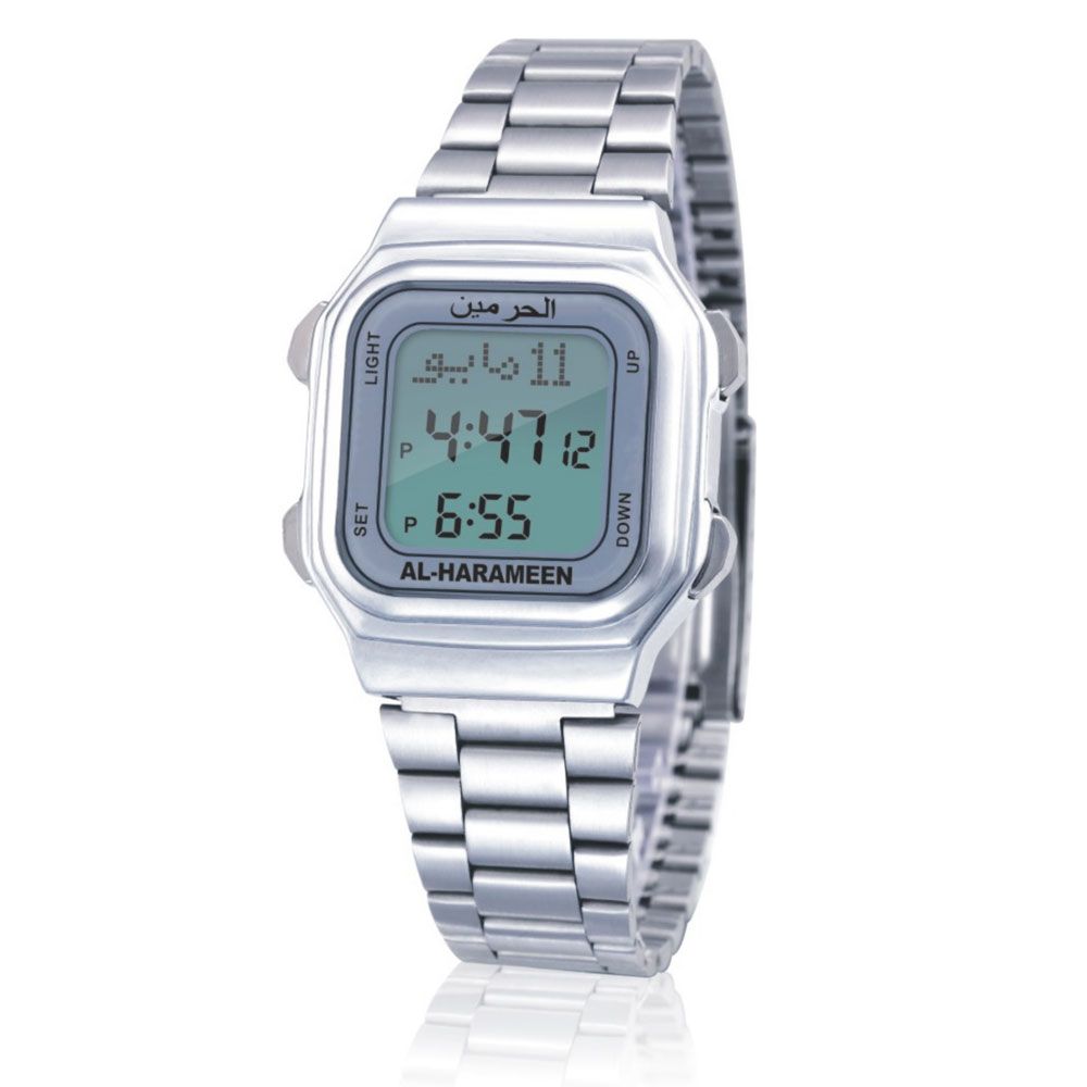 Al Harameen Muslim Azan Watch Prayer Wriste Watch 6461 High