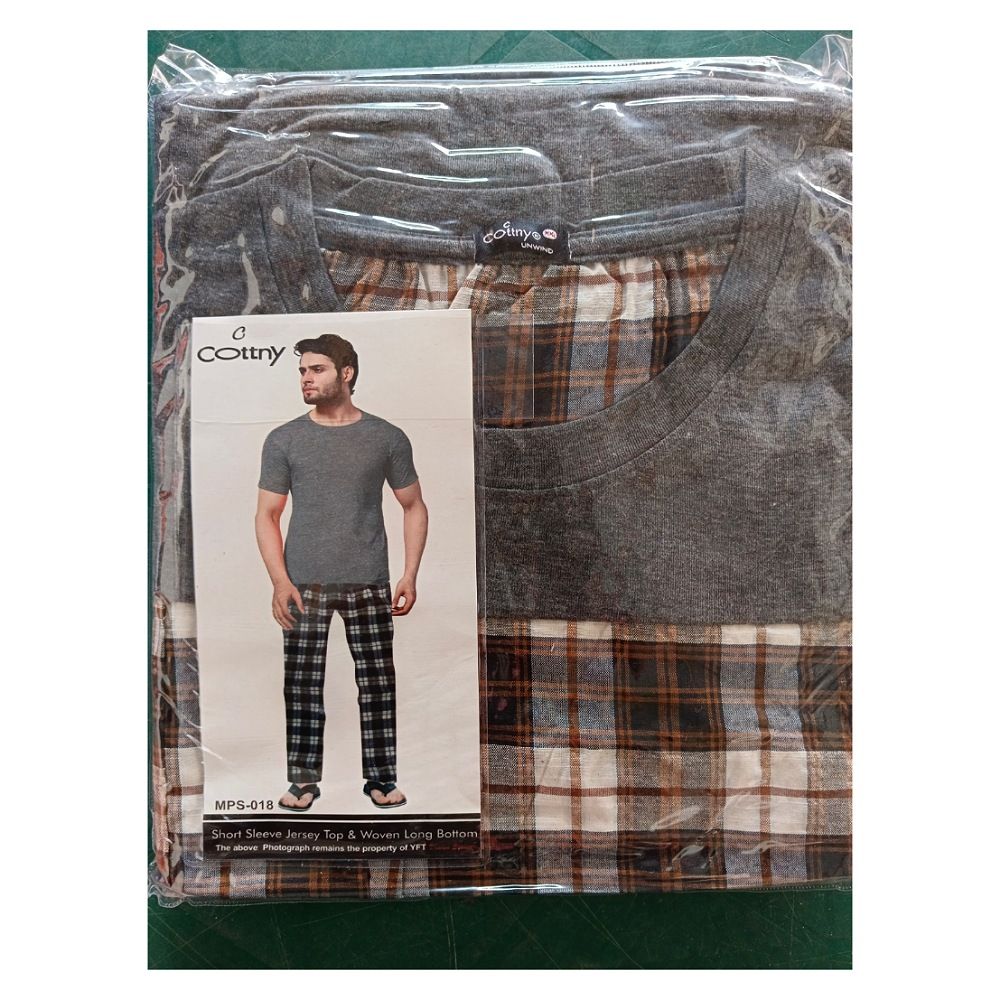 2pcs Unisex Pyjamas (top & Trouser)