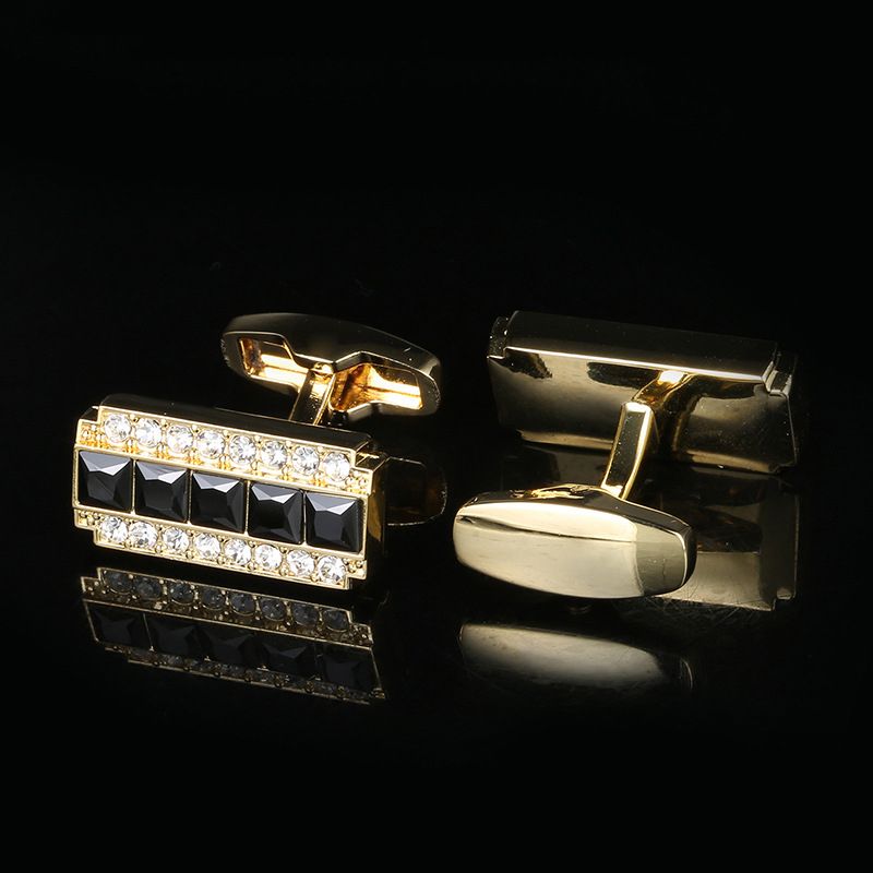 Mens Cufflinks Luxury Crystal Cuff Link