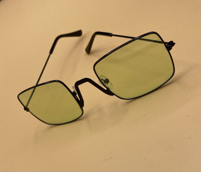 Square Light Weight Simple Men's Glasses