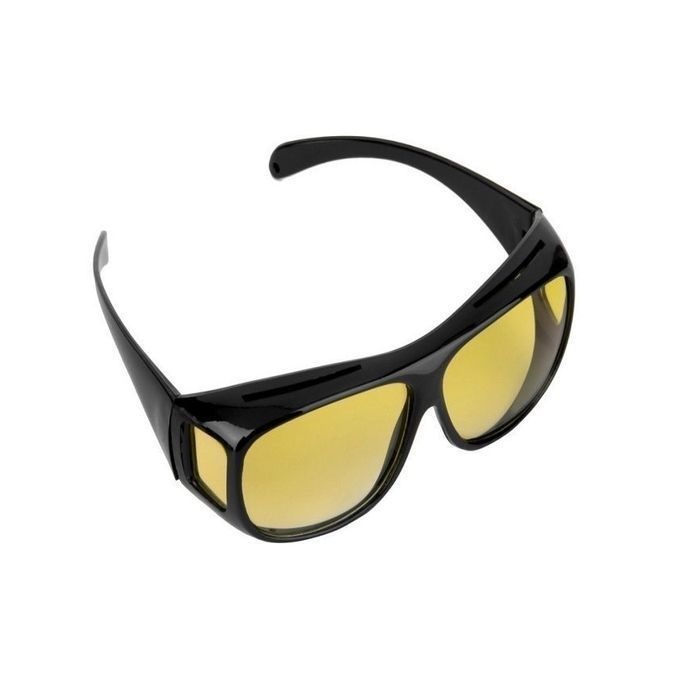 Night Hd Vision Clear Glass For Driving-yellow
