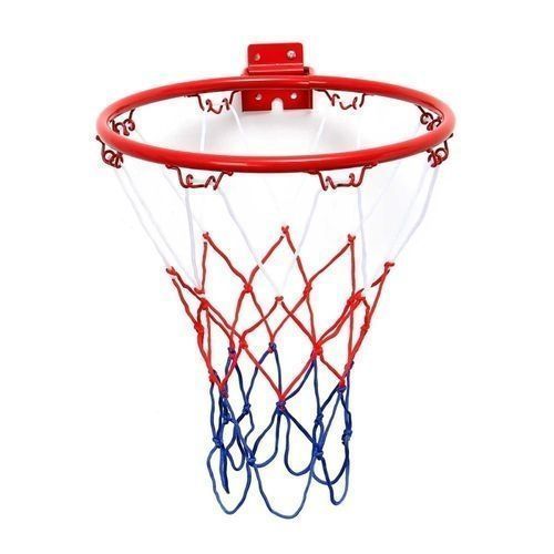 Basketball Rim + Net Goal Hoop Rim Net Metal