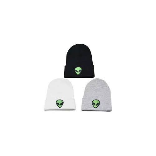 Alien Head Beanie Head Warmer - 3in1