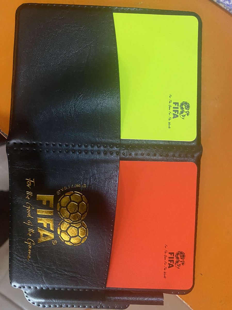 Football Yellow & Red Card