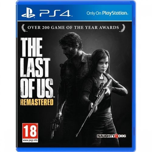 THE LAST OF US REMASTERED PS4GAME CD