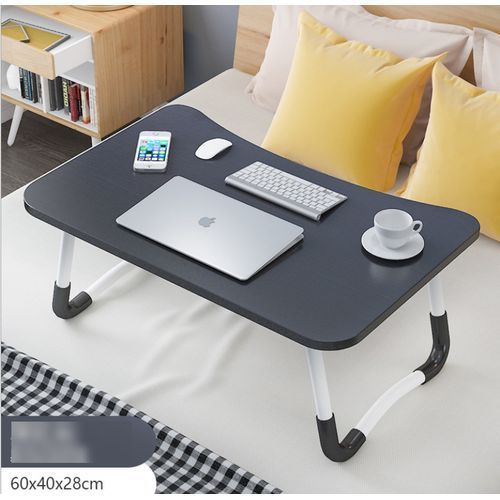 Foldable Wooden Bed Laptop Table With Free Key Holder