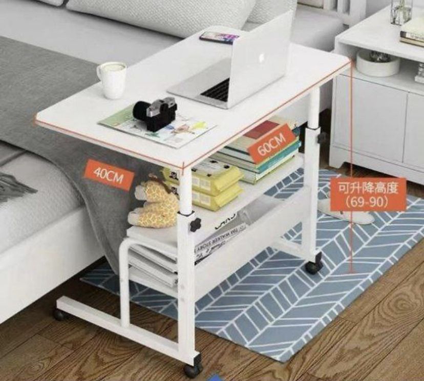 Adjustable Movable Laptop Table And Bedside Table