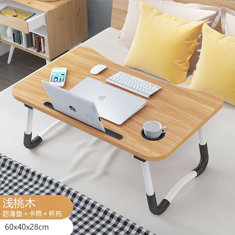 Multipurpose Foldable Bamboo Wooden Laptop Table,BedSide Table Tray Holder Breakfast Laptop Desk Serving Table Stand