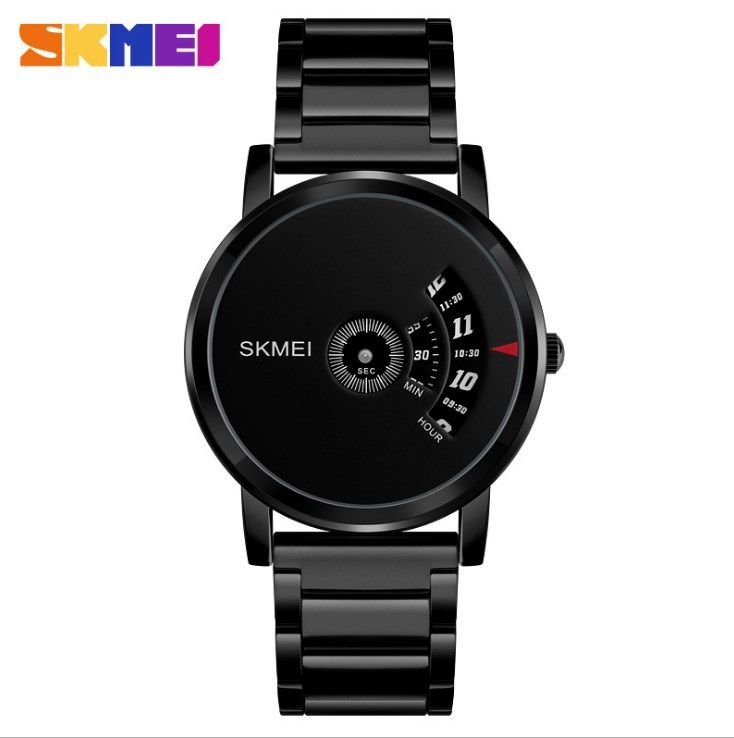 Mens Watches Quartz Luxury Waterproof Stainless Steel Watch