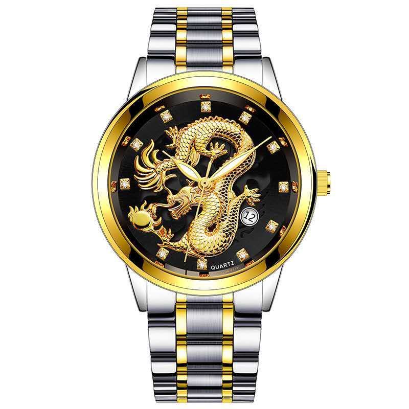 Men's Luxury Band Waterproof Quartz Watch