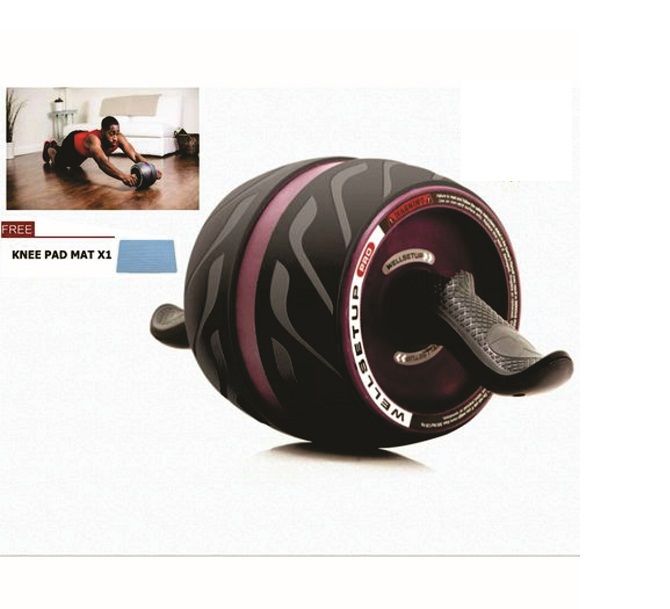Premium Quality AB Roller Wheel With Knee Support Mat/Ab Carver