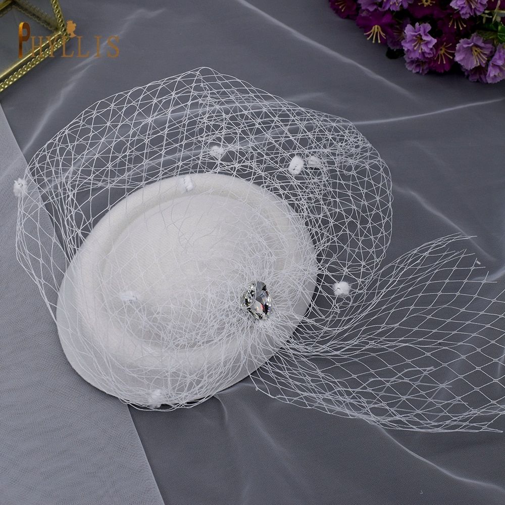 JM10 Fashion Wedding Hair Fascinators Hat For Woman Headwear Bridal Hair