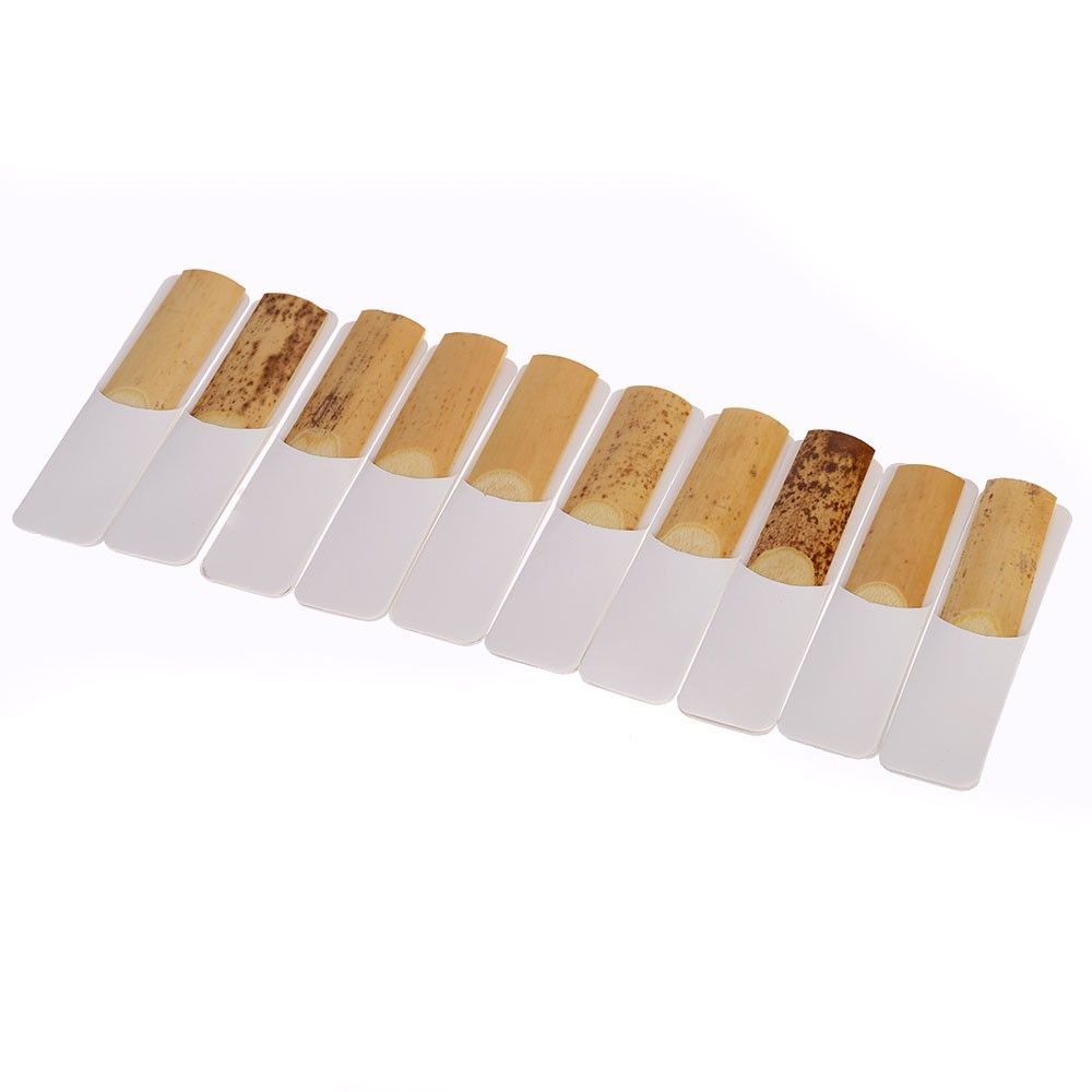 10 Pieces 2.5 Reed Bamboo For BE Alto Saxophone Sax