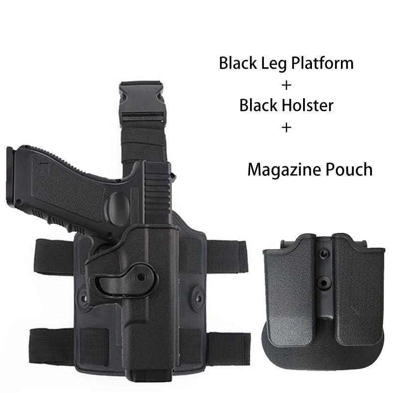 Tactical Drop Leg Gun Holster Airsoft Thigh Holster Holder