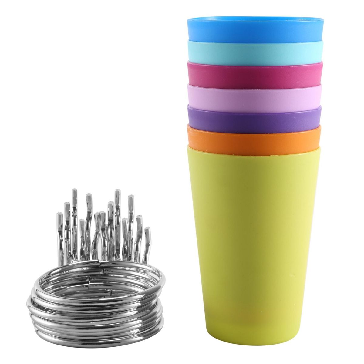 Pegboard Hooks with Pegboard Cup Holder Accessories (7 Color