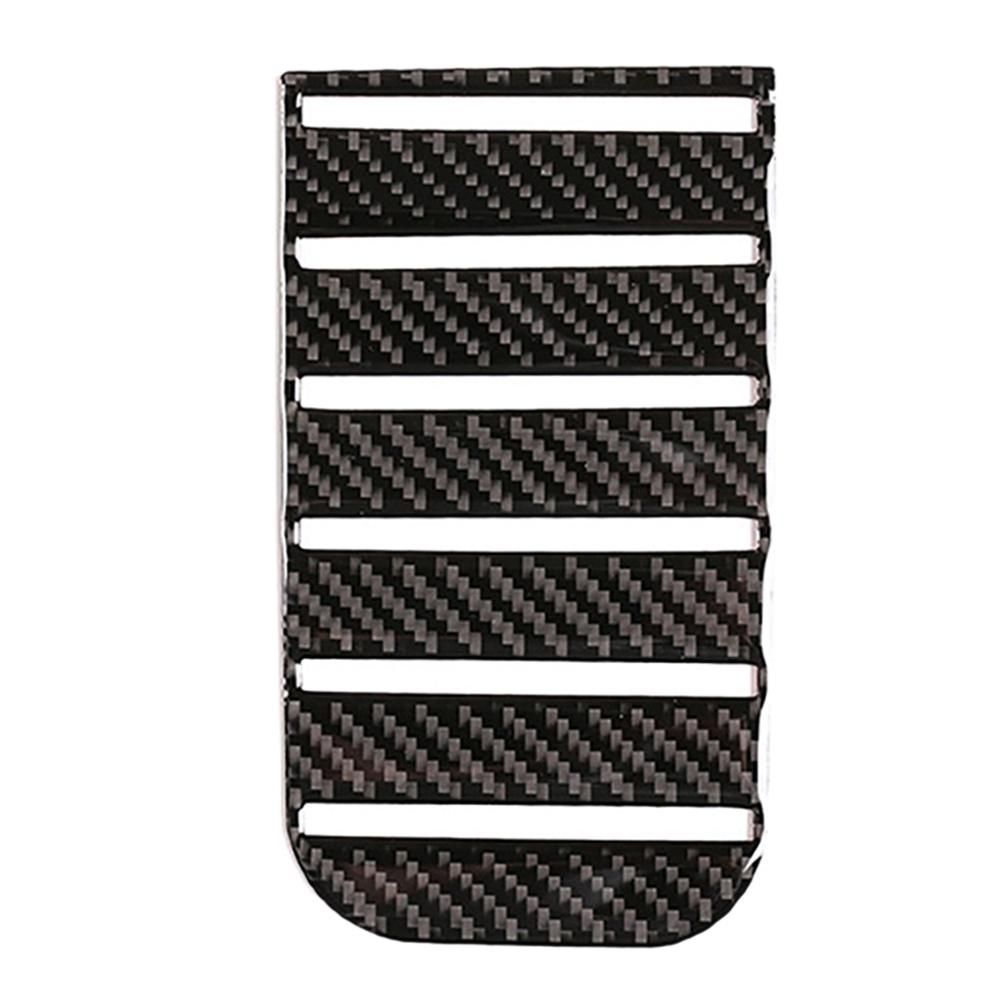 Car Soft Carbon Fiber Armrest Box Slot Pad Mat Cover Trim