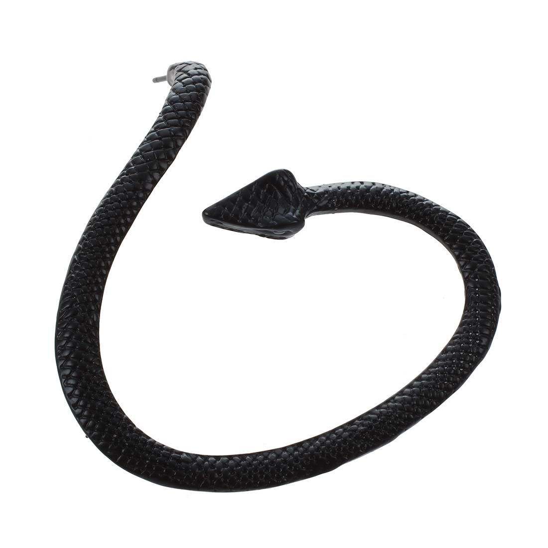 Gothic Punk Snake Wind Temptation Silver Ear Stud Cuff Earri