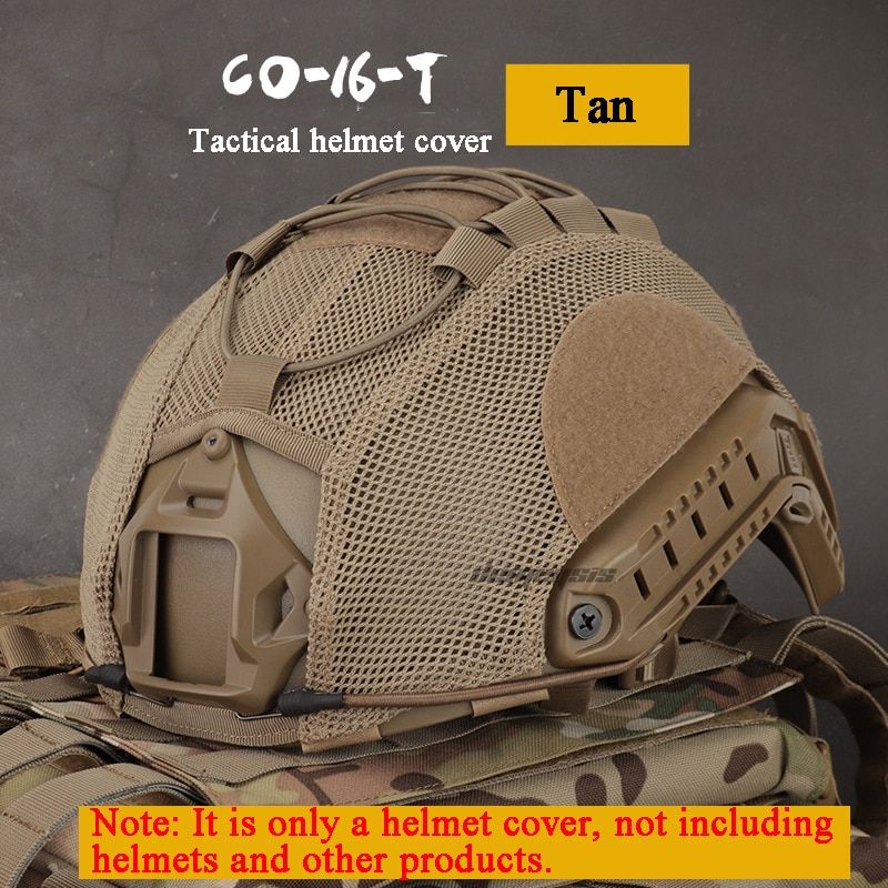 Ary Airsoft  Cover Tactical Fast  Mesh Cover Cs Wargame  Gear Cover Hunting Shooting FAST S Cover