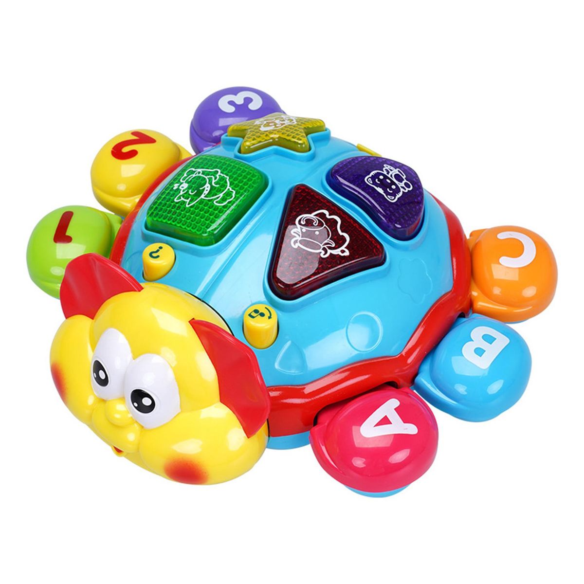 Baby Toy Music Electric Animal Toy Red