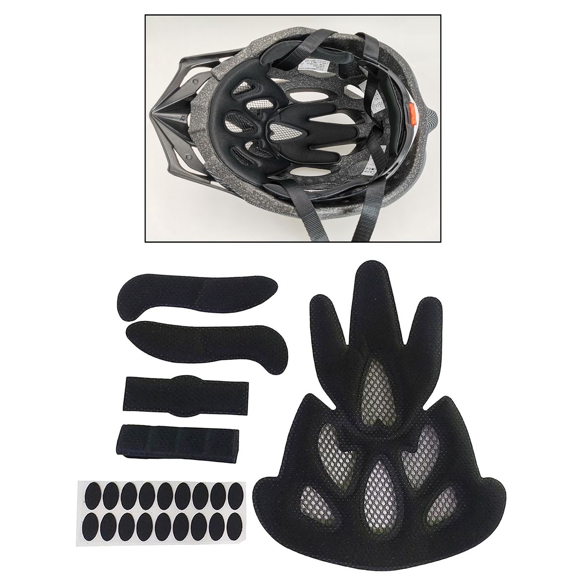 Cycling Protection Pad  Inner Padding Kit Foam  Shape