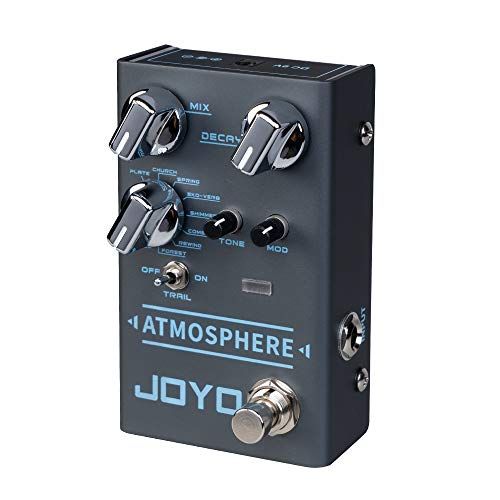 JOYO Reverb Pedal 9 Digital Reverb Types With Modulation And