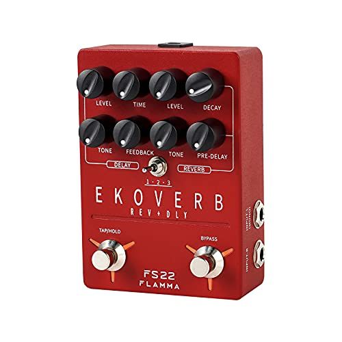 FLAMMA FS22 Stereo Delay And Reverb Pedal Digital Guitar Eff