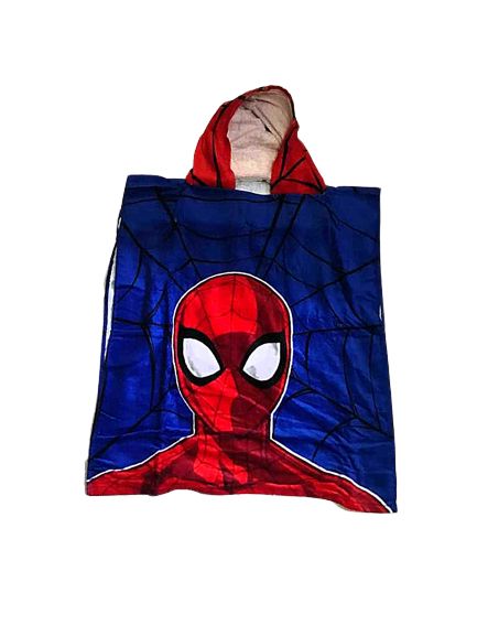 Spiderman Character Children Baby Wearable Towel