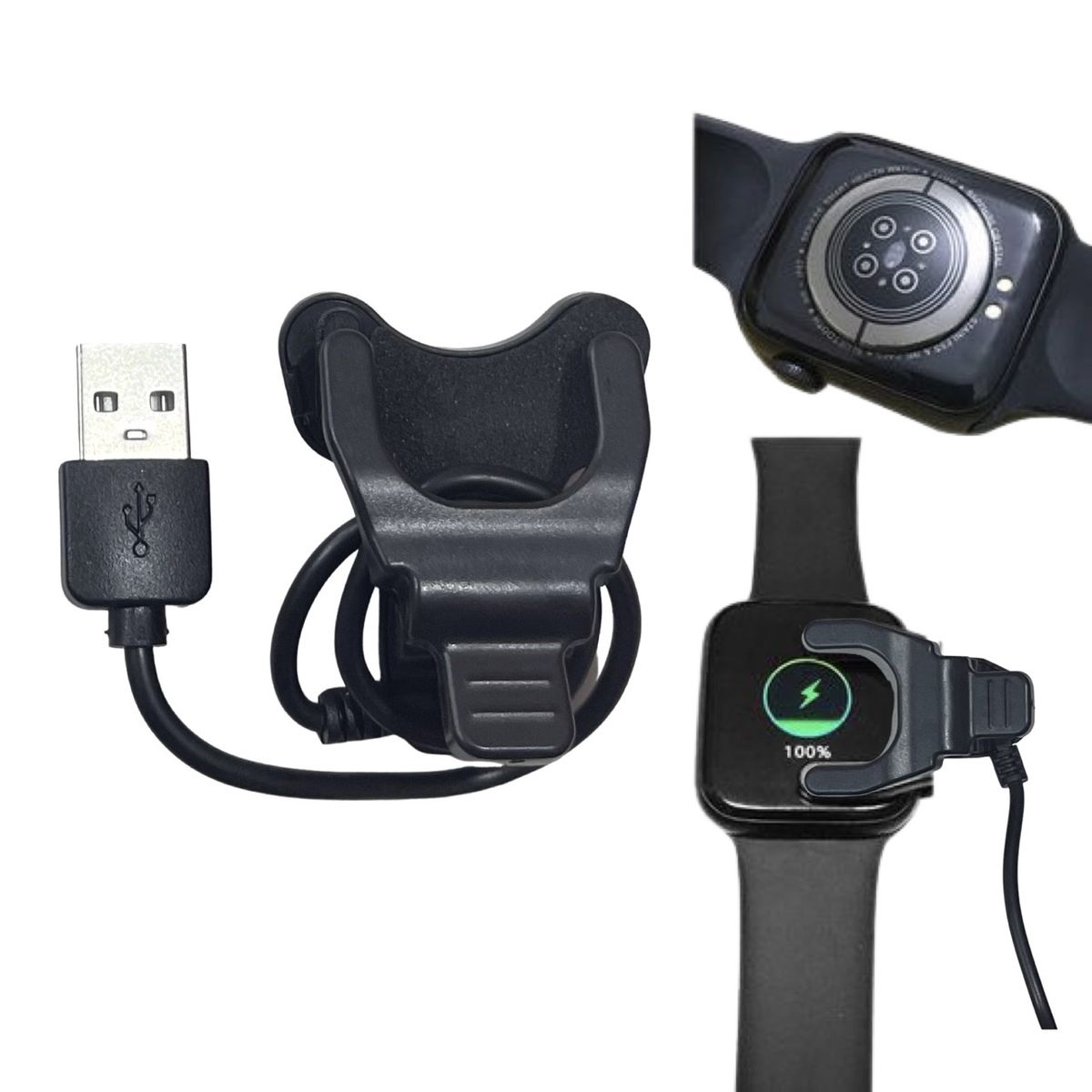 Universal Smartwatch Clip Charger USB Charging Cable