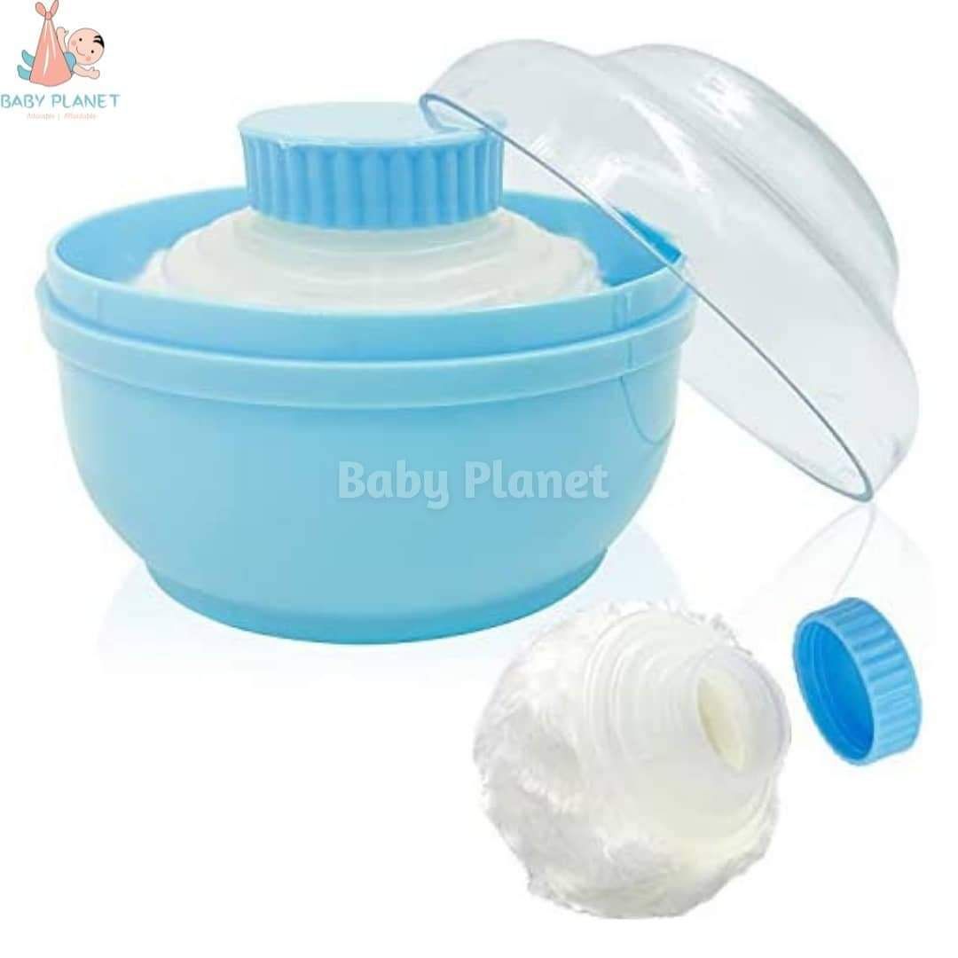 Baby Powder Puff - Blue