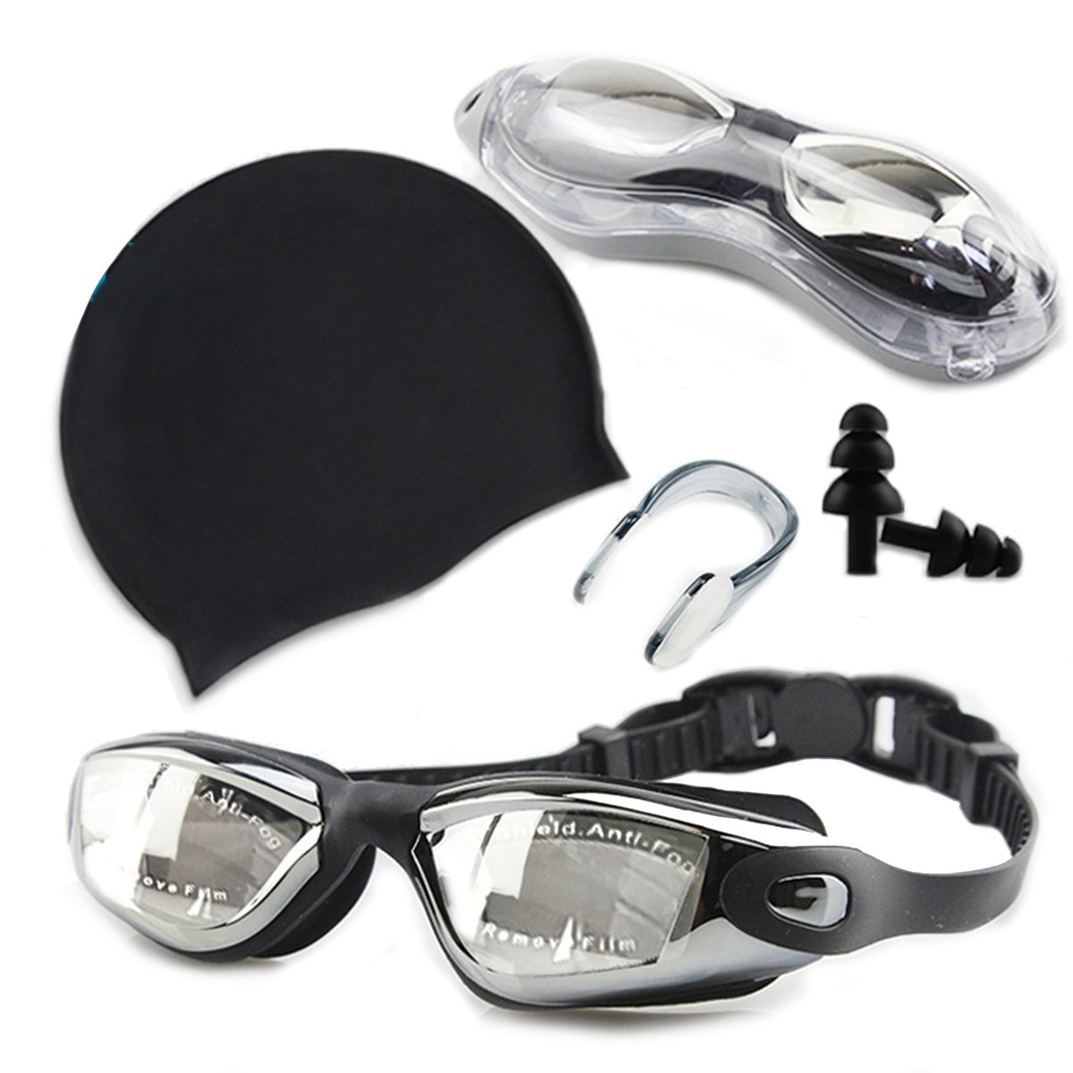Swimming HD Waterproof Anti-Fog Glasses Swimming Kit