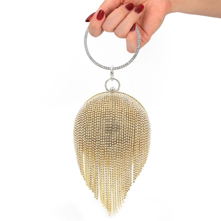 Metal Crystal Clutches Evening Bags