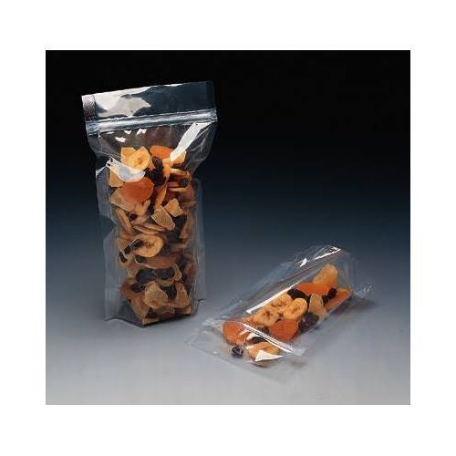 Stand-Up Ziplock Transparent Food Pouch - 16*26cm/600g